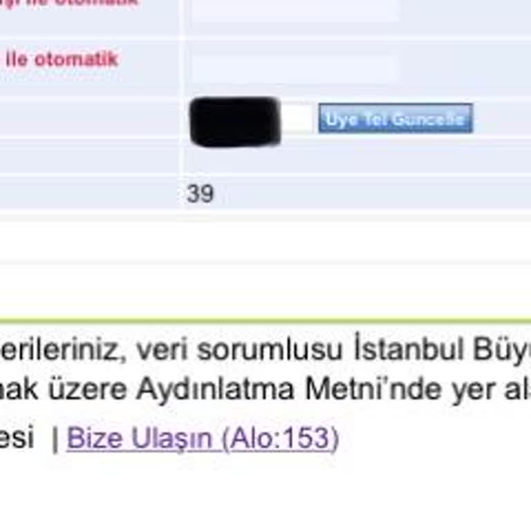 İBB Şoför Kart Başvurusunda Ehliyet Seri Numarası Hatası Sebebiyle Reddedildi