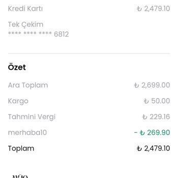 İlk Sipariş İndirimiyle Alınan Üründe İade Reddedildi