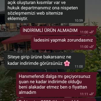 İlk Sipariş İndirimiyle Alınan Üründe İade Reddedildi