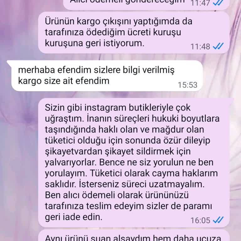 İade Talebim Reddedildi, Kargo Ücreti Tekrar İstendi Ve Müşteri Hizmetlerinden Hakaret Aldım