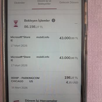 Microsoft Store'da Yetkisiz 86.000 TL Provizyon