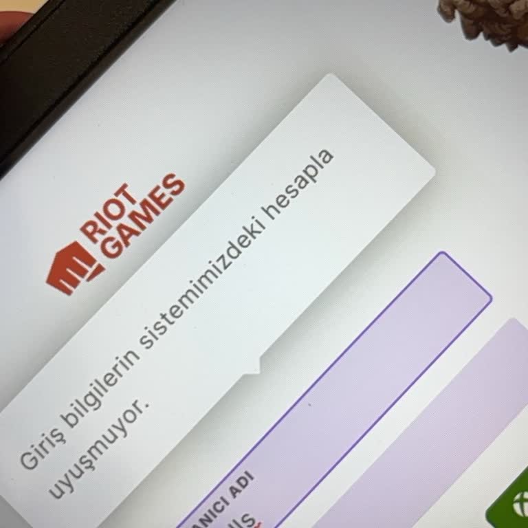 Hesabım Giriş Hatası Nedeniyle Kilitlenmiş Acil Destek Talebi