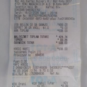 A101 Mağazasında Fişli Ürün Değişim Talebim Reddedildi