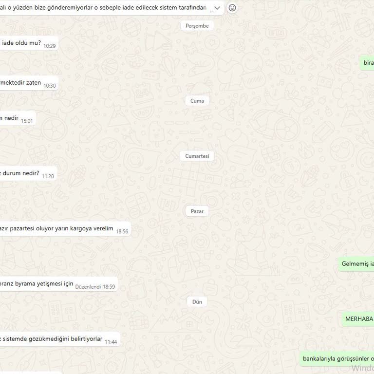 Havale Ödemesi Alınmadı, Ürün Gönderilmedi Ve Geri Ödeme Talebi