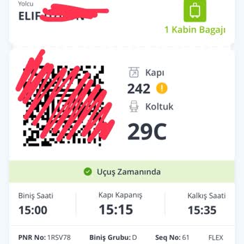 Uçak Arızası Nedeniyle 5 Saat Geciken Uçuş Ve Yanan Otobüs Bileti