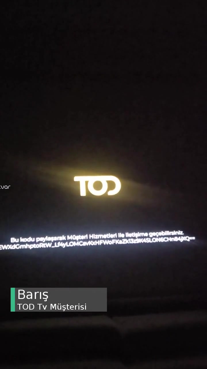 Tod TV Hata Alıp İzleyemiyoruz! videonun kapak resmi