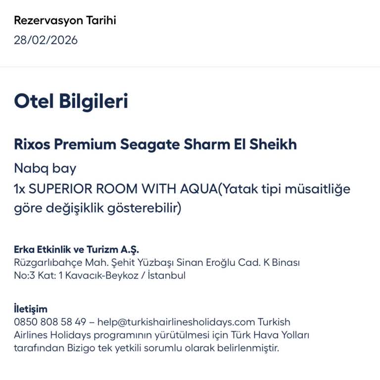 Türk Hava Yolları Holidays'tan Koşulsuz İade Vaadi İhlali Ve Geciken 130.840 TL İadesi