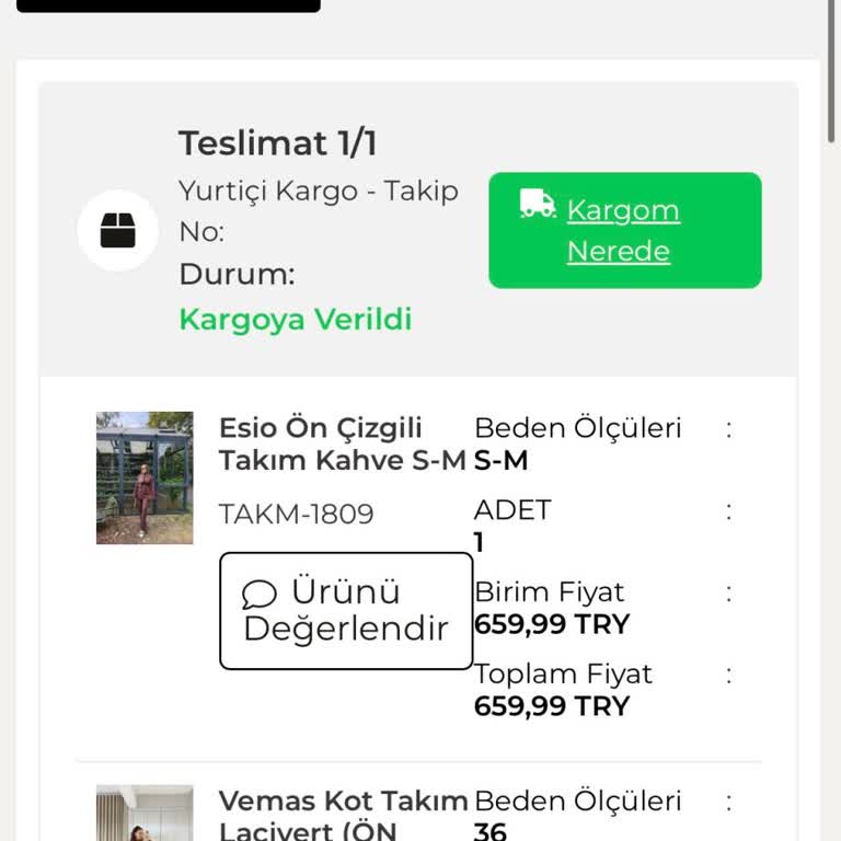 Sipariş Gecikmesi Ve Yanıtsız İletişim Nedeniyle Tam İade Talebi