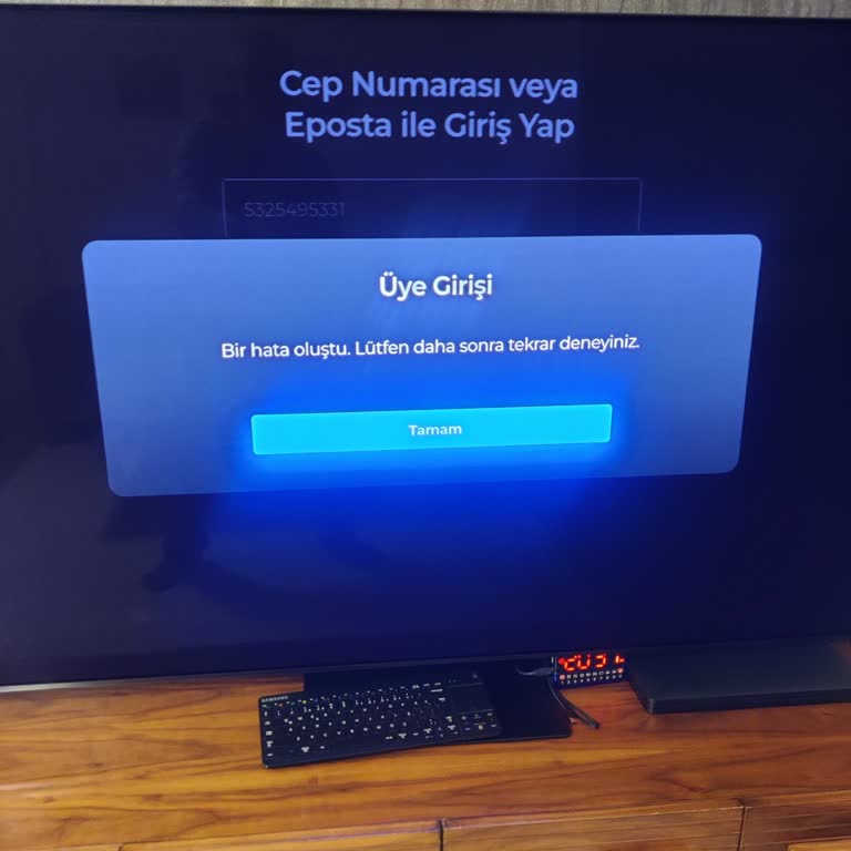 Tod TV Spor Paketi Uygulamasına Giriş Sorunu Ve Fenerbahçe Maçını İzleyememe