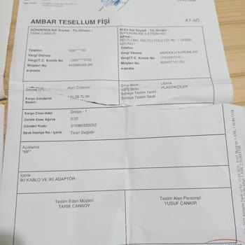 İade Edilen Cihazlar Teslim Alındı Mesajına Ragmen 2600 TL Fatura Kesildi