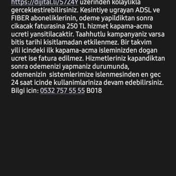 İade Edilen Cihazlar Teslim Alındı Mesajına Ragmen 2600 TL Fatura Kesildi