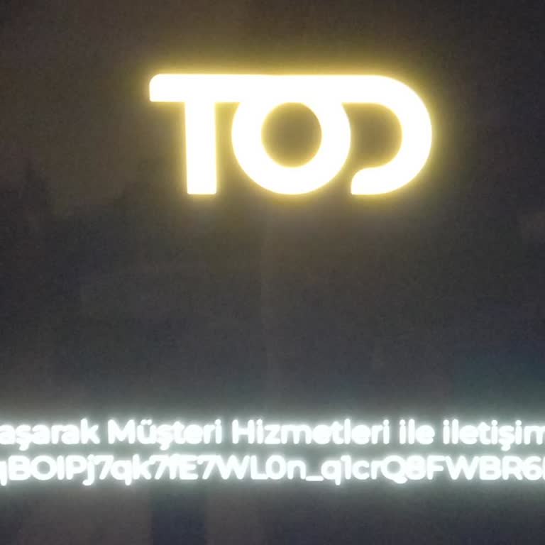 Tod TV Yayın Açılmıyor!