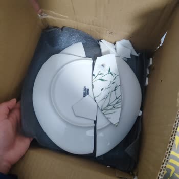 Balmy 6 Kişilik Yemek Takımında Kırık Servis Tabağı Şikayeti