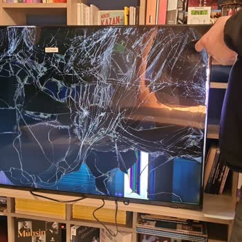 Kırık Televizyon Teslim Edildi 10 Gün Süreyle Geri Dönüş Yok