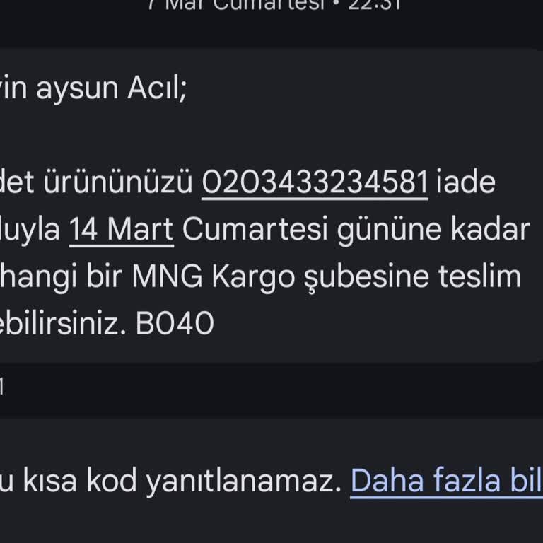 İade Kaydı Görünmüyor Ve Ücret Geri Ödeme Yapılmadı