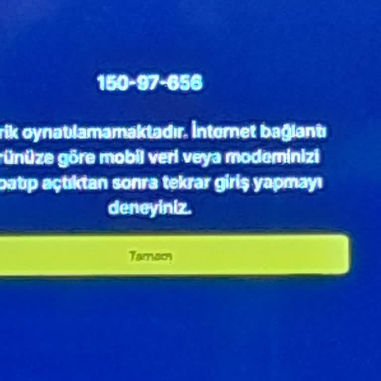 Modem Değiştirilmesine Rağmen Sürekli İnternet Kesintisi Ve Tivibu İzleme Sorunu