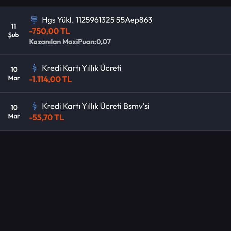 Maximum Kredi Kartımdan Yetkisiz Yıllık Üyelik Ücreti Kesildi