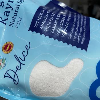 Mayi Tuz Ürününde Siyah Parçacıklar Ve Kapak Renk Uyumsuzluğu