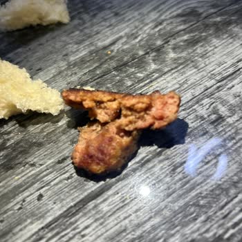 Ankara Eskişehir Yolu'ndaki BP Benzinlik Köfteci Yusuf Şubesinde Kıl Bulduk