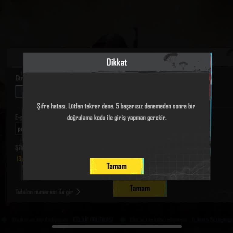 Hatalı PUBG Hesabı Teslimi Ve Destek Engeli