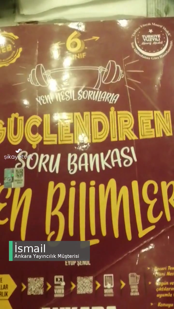 Ankara Yayıncılık Yanlış Test Kitabı videonun kapak resmi