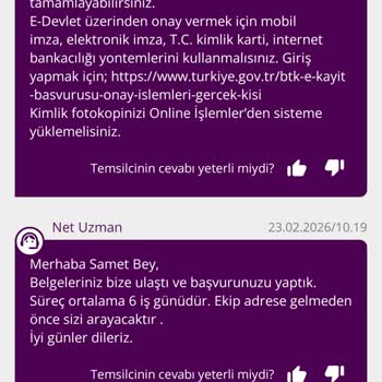 5094640 Numaralı Açık İş Emri İnternet Bağlantısını Engelliyor