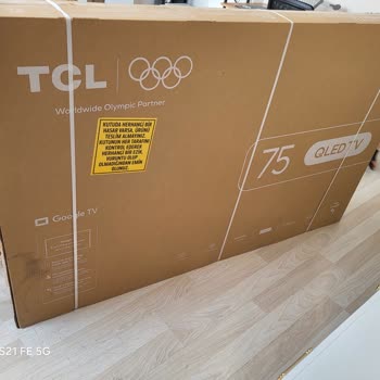 TCL Televizyon Ürünün Üzerindeki Deformasyon Tamamen Yok Sayılmış