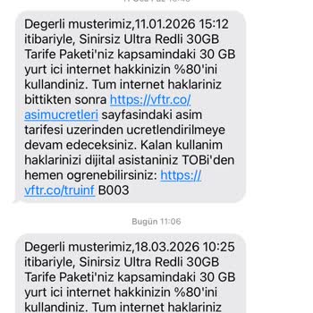 Youtube Kullanımının Pakete Dahil Olduğu Söylenirken Sürekli Aşım Ücreti Yansıtılması