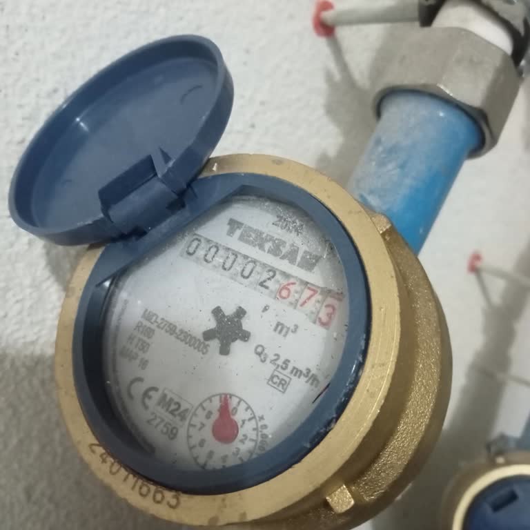 Teksan Su Sayacının Seri Numarası Gözle Görülebilir Şekilde Okunmuyor