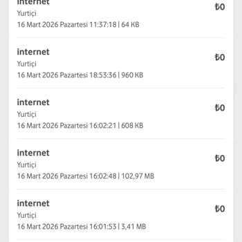 Vodafone İnternet Aşım Ücreti İtirazı Ve Açıklama Talebi