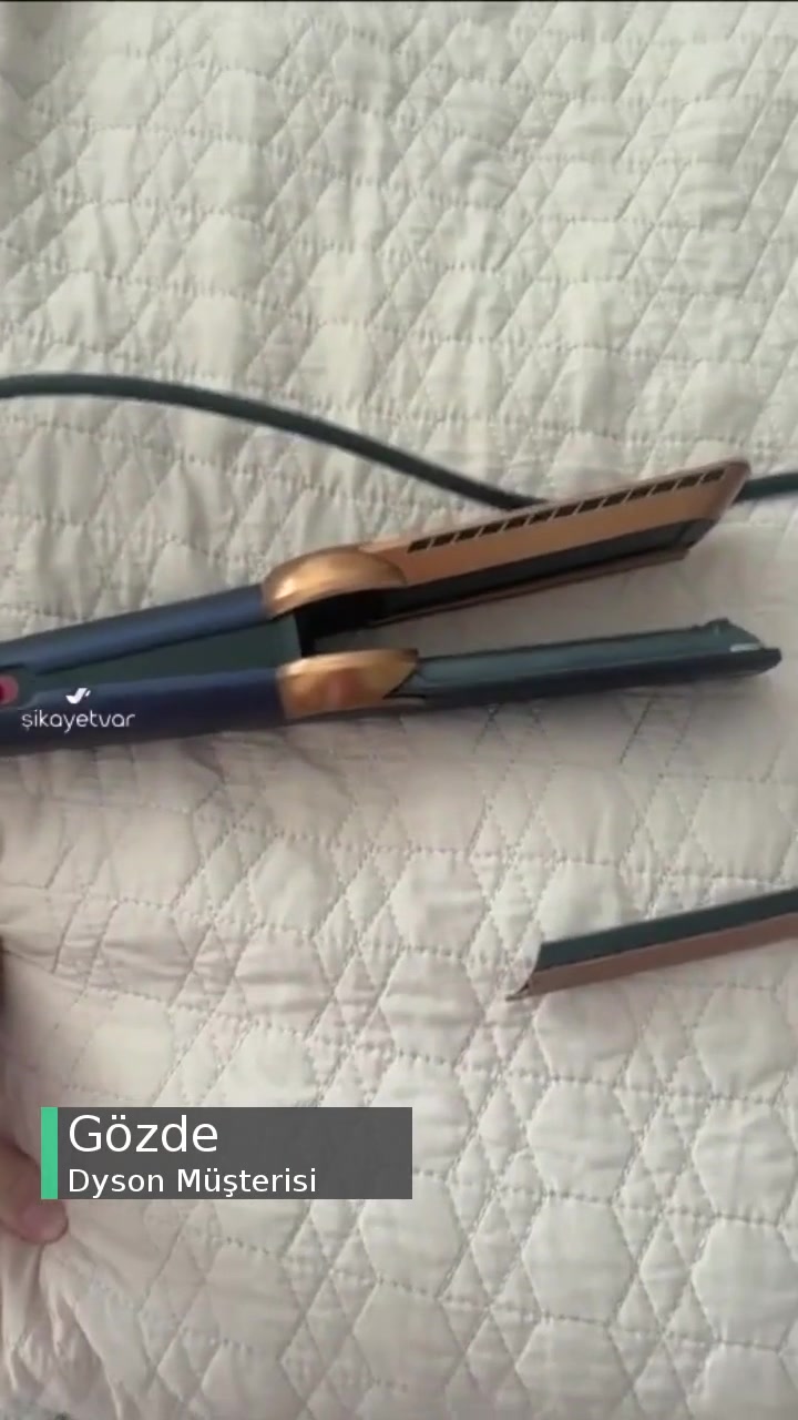 Dyson Airstrait Üretim Hatası Ve Yardımcı Olunmaması videonun kapak resmi