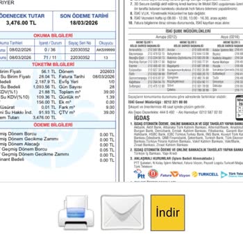 Fatura Bildirimi Olmadan Otomatik Ödeme Ve Hatalı Sayaç Okuması