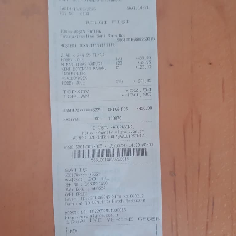 Fiyat Etiketi 99.95 TL Olarak Göstermesine Rağmen Kasada 123 TL Alındı