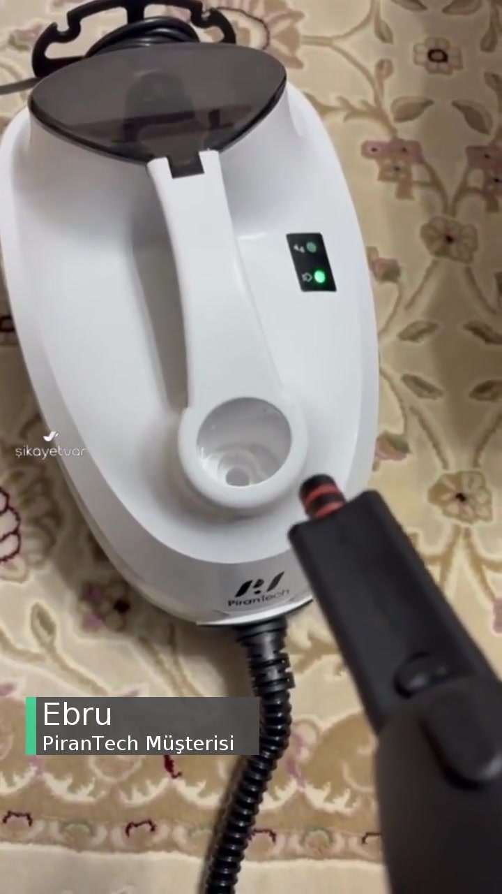 Pirantech CB-107C Çok Fonksiyonlu Buharlı Temizlik Makinesi Şikayeti videonun kapak resmi