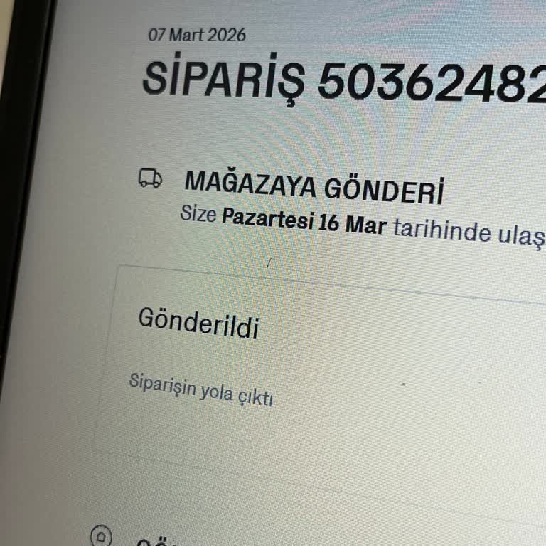 Stradivarius Mağaza Teslimatı 12 Gün Gecikti