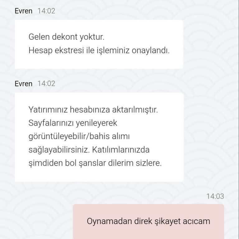 Restbet Hesabına Yatırdığım 250 TL Görünmüyor
