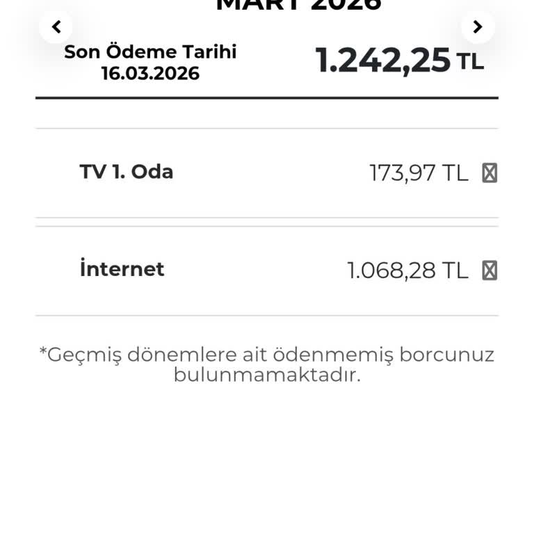 Söz Verilen 700 TL Ücretine Uymayan 1.245 TL Fatura