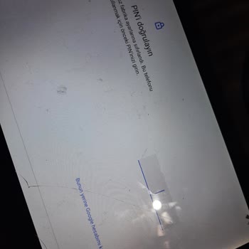 Vorcom Quartz Pro Tabletimde FRP Kilidi Nedeniyle Kullanılamıyor