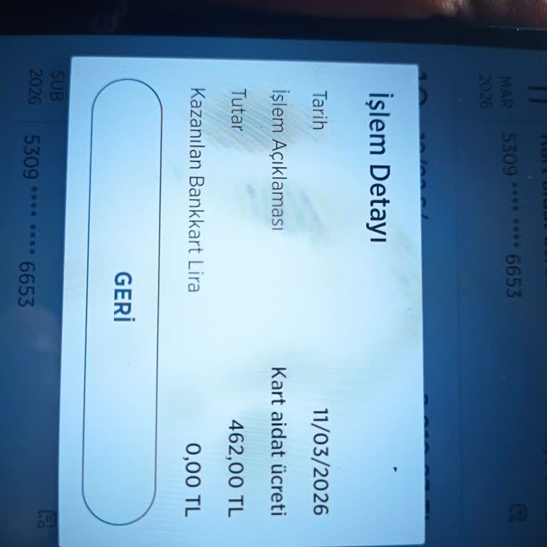 Platinum Kredi Kartı Haksız Üyelik Aidatı İadesi Talebi