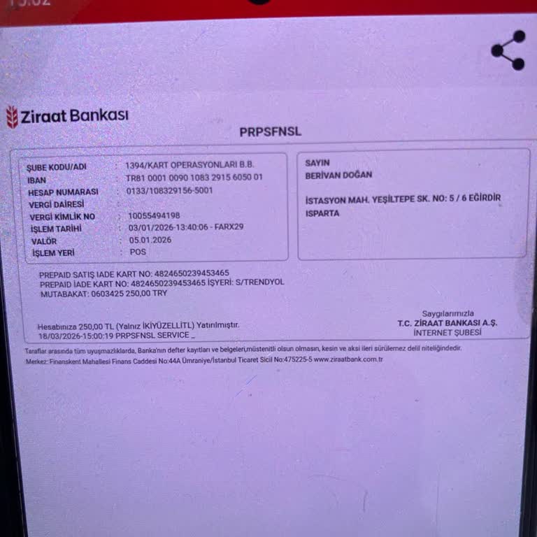 Trendyol'da İade Karışıklığı Nedeniyle Yatağın Ödemesi Yapılmadı