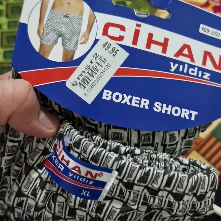 Tozcu Tekstil Yanıltıcı Beden Etiketi Ve Küçük Kalıp Nedeniyle Kullanılamayan Boxerlar