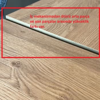 Açılır Masada Mekanik Aykırı, Servis Sorunu Çözülmedi Ve Değişim İstiyorum