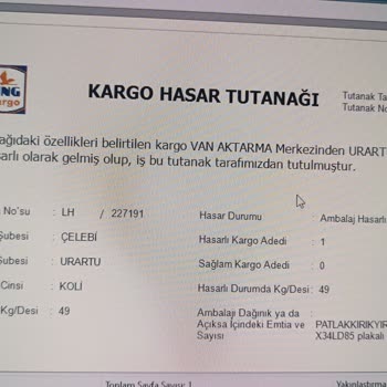 MNG DHL Kargo’da Hasarlı Gönderi Ve Sürekli Tazminat Reddi