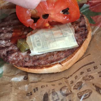 Whopper İçinde Kağıt Fiş Konulması Hijyen İhlali