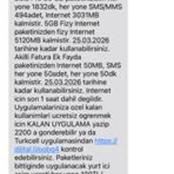 Kısıtlı Kullanımda Ani Veri Tüketimi Ve İade Talebi