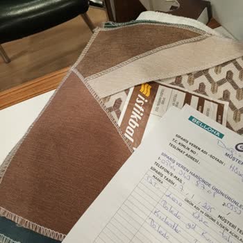 Tarçın Renkli Koltuk İsteğim Mor Olarak Teslim Edildi