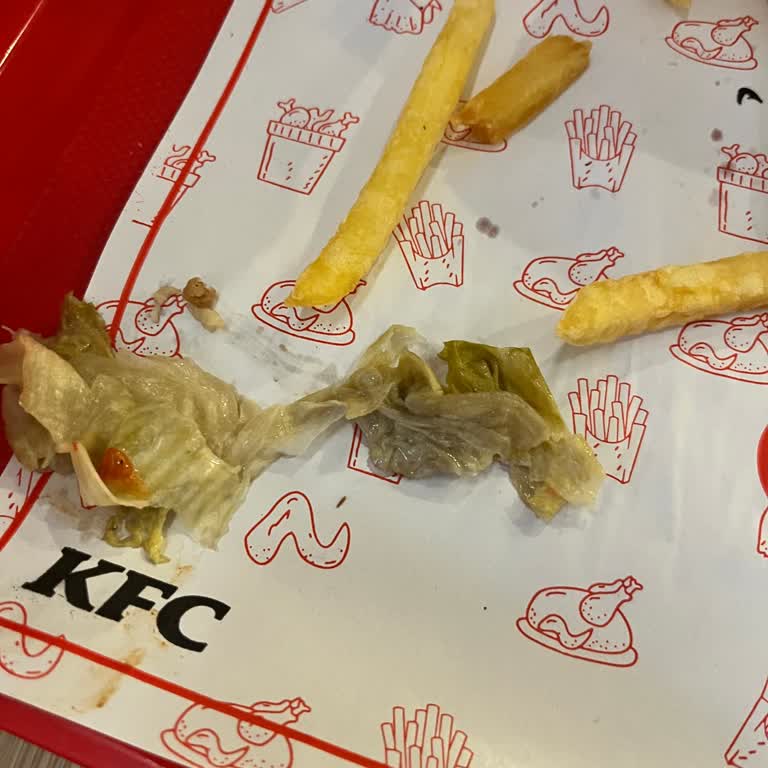 KFC Mal Of Şubesinde 880 TL'lik Twister Dürümde Kalitesiz Ve Hijyenik Olmayan Ürün İçin İade Talebi