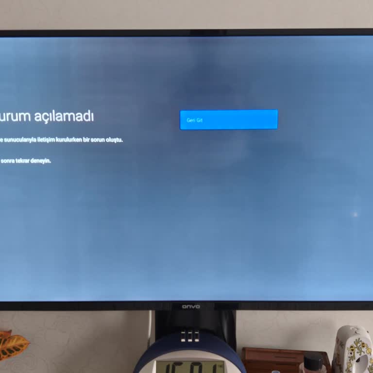 Onvo Televizyonumda Google Play Erişimi Ve Yazılım Güncellemesi Sorunu