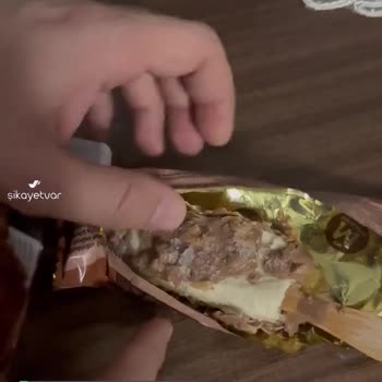 Küflü Magnum Bugün Aldık Migros'tan Paketi Açtığımda Karşılaştığım