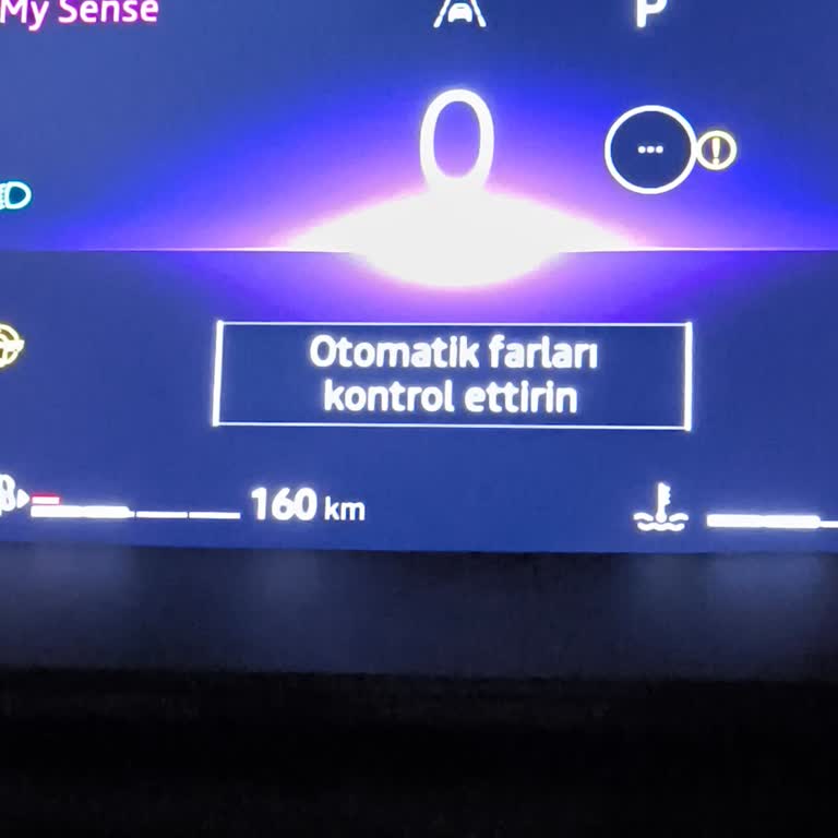 Yeni Megane 4’te Sürüş Yardımı Kullanılamıyor Ve Otomatik Far Uyarısı Servis Yanıtsız